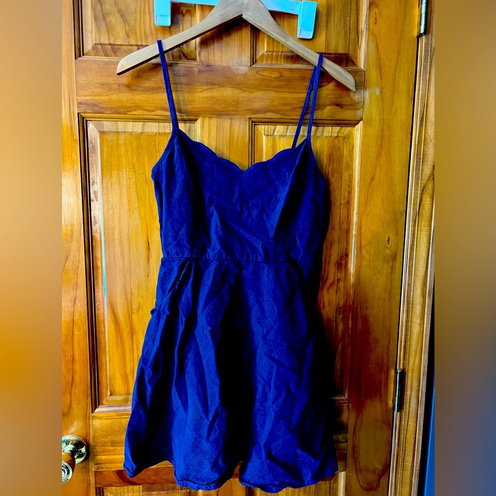 Pixley medium blue dress with pockets